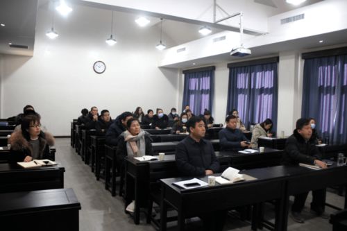 清丰县委党校举办廉洁家庭建设专题讲座